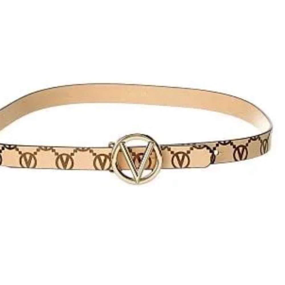 VALENTINO by Mario Valentino monogrammed belt NWT